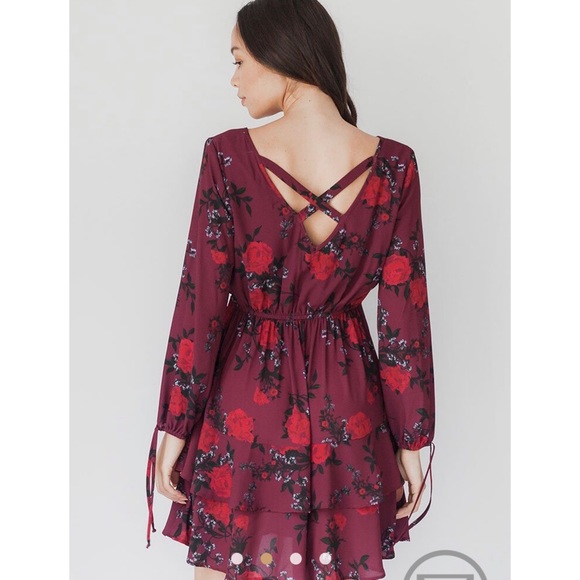 Band of Gypsies Dresses & Skirts - Band of Gypsies Mariah floral mini dress